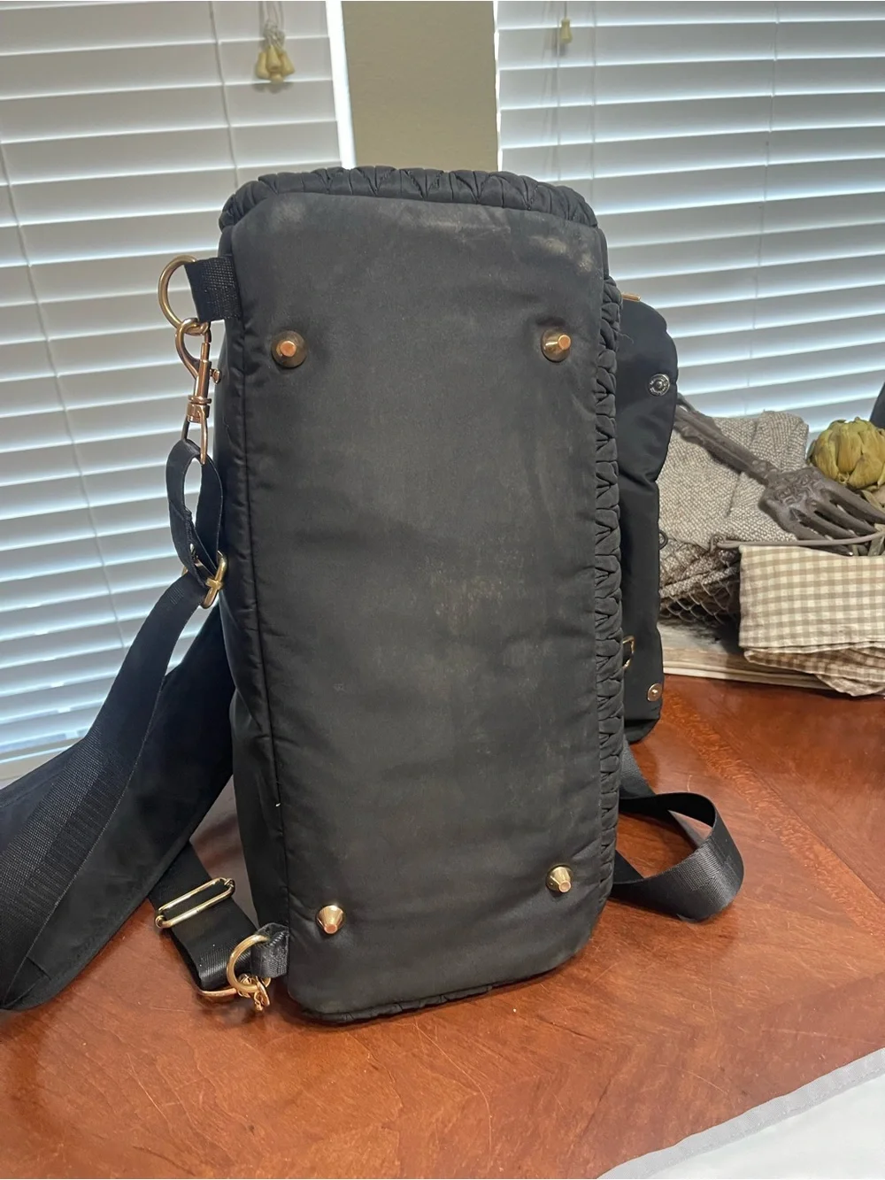 Hannah & Sophia Belle Convertible  Baby Diaper Backpack & Bag + pacifier bag
